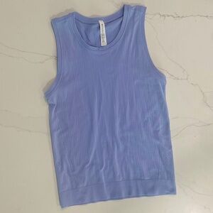 Girls Athleta Lavender Crew Tank Top, Size XXS